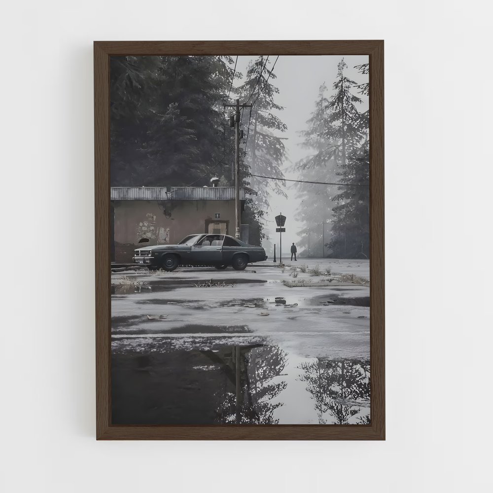 Poster Rues Oubliées – affiche Silent hill (vue 5)